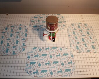 Winter/Holiday Reversible Placemats (Set of 4)