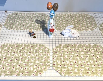 Reversible Easter/Spring placemats (Set of 6)