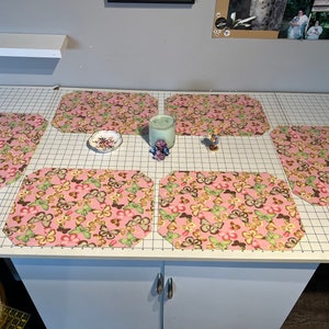 Reversible Butterfly Placemats (Set of 6)