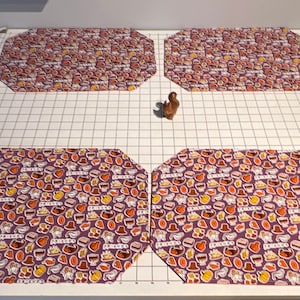 Reversible Friends Placemats (set of 6)