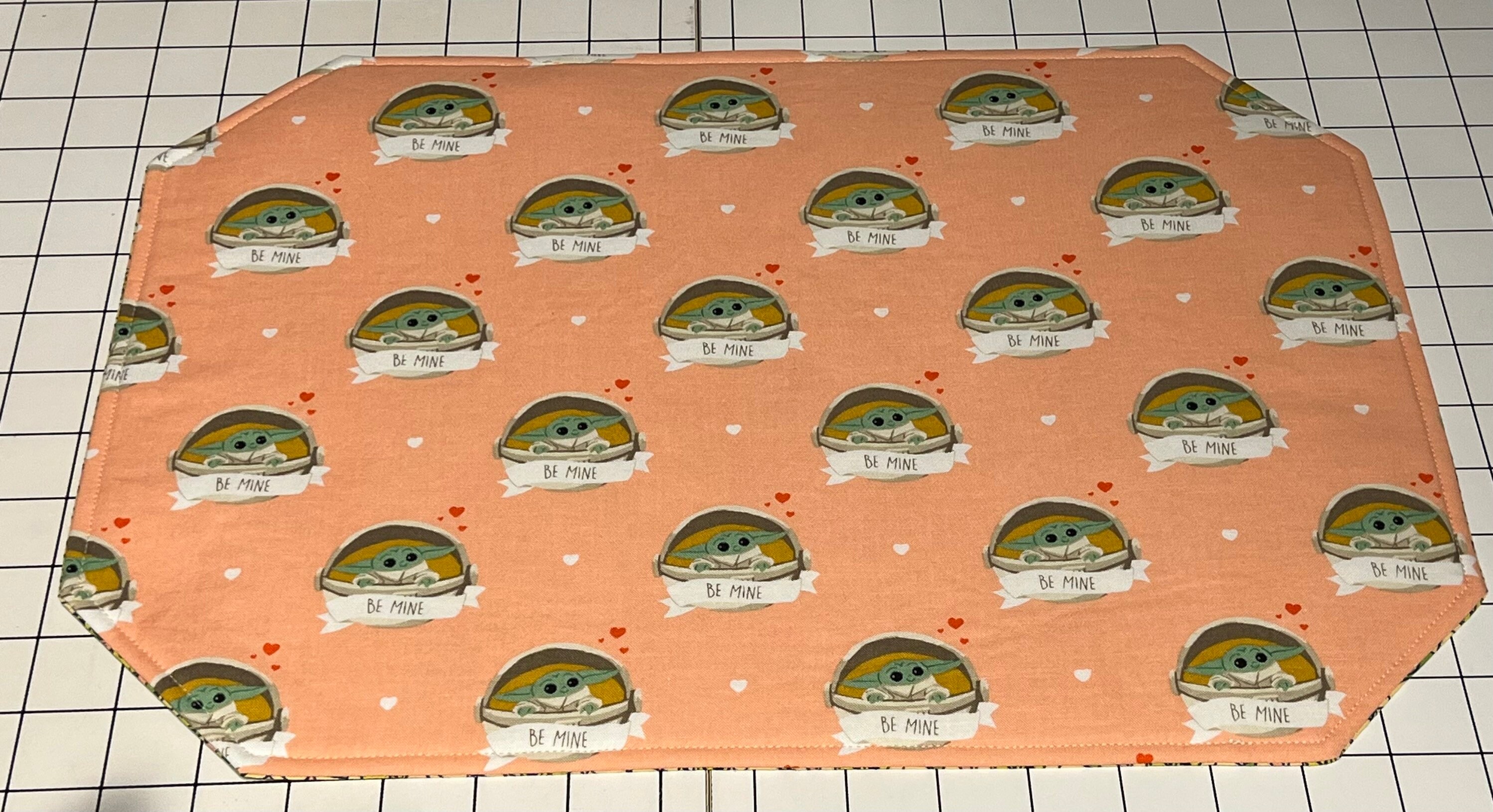 Reversible Baby Yoda Grogu Placemats set of 6 Etsy