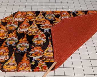 Reversible Gnome Turkey Placemats (Set of 6)