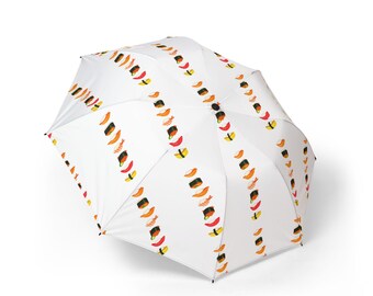 Semi-Automatic Foldable Umbrella sushi