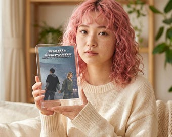 Espositore personalizzato di Jimin e Jungkook | Supporto in acrilico per fan del K-Pop