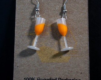 Champagne Flute Earrings