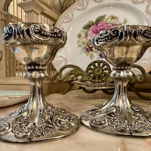Godinger Candlestick - Etsy