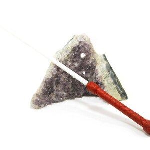 SALE  Delrin Cane with leather plait handle