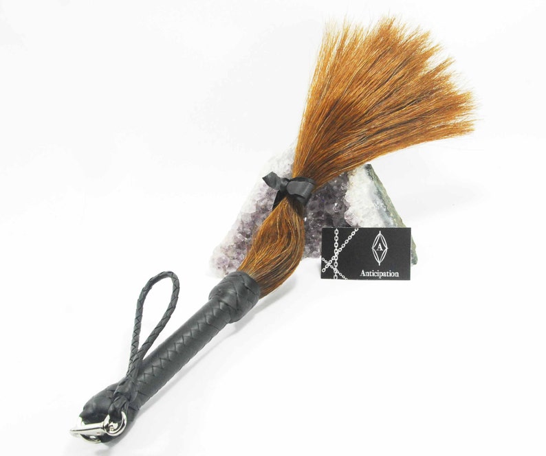 Horse Hair Flogger Exquisite With Detachable Handle Loop Etsy