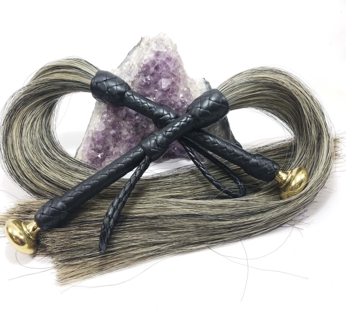 Horse Hair Flogger Set Etsy