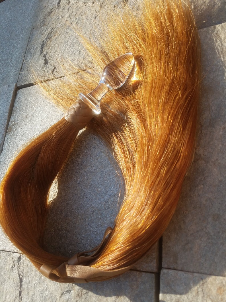 Butt Plug Tail Horse Hair COLOR OPTIONS Etsy UK