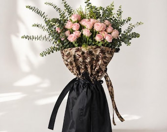 Waterproof Flower Carrier Backpack, Garden Harvest Tote, Florist Bouquet Bag