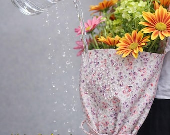 Waterproof Floral Flower Bag – Garden Edition Canvas Bouquet Holder