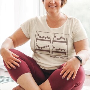 Pilates Mom Printable T-Shirt Design: Caterpillar Reformer Poses, Mothers Day Gift (Digital Download Bundle) image 3