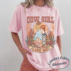 Vintage Comfort Colors Cowgirl Like Me Shirt, I Knew It I Knew You Tee, Disney Girls Trip Shirt, Toy Story Inspired Outfit 2026 image 3