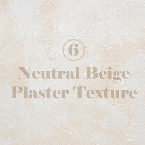 6 Cream Beige Limewash Wall Background | Textured Plaster Wall | Neutral Photography Backdrop