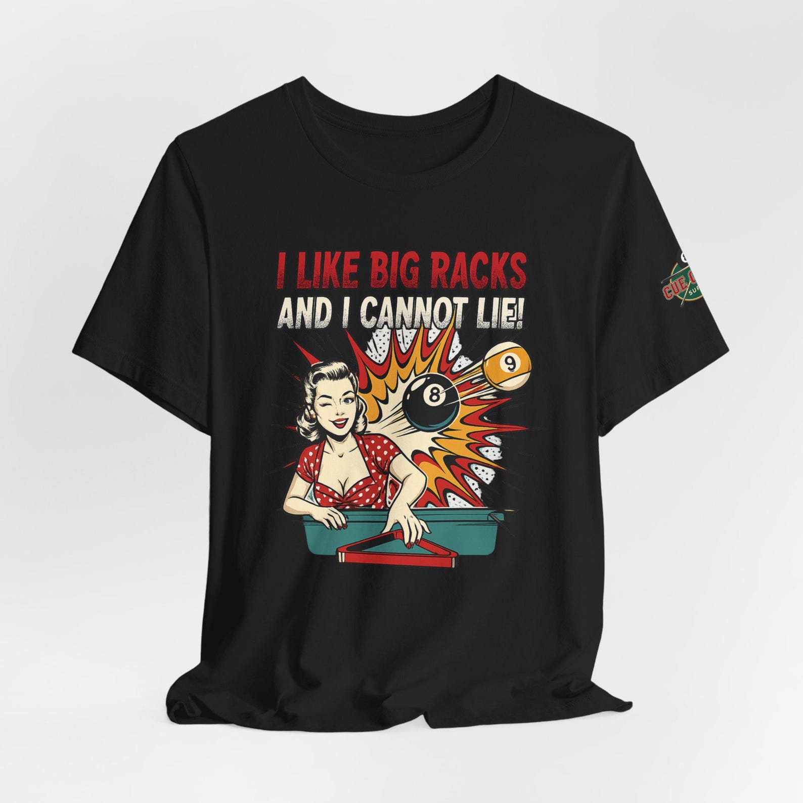 I Like Big Racks and I Cannot Lie T-shirt – Funny Pool Player Shirt ...