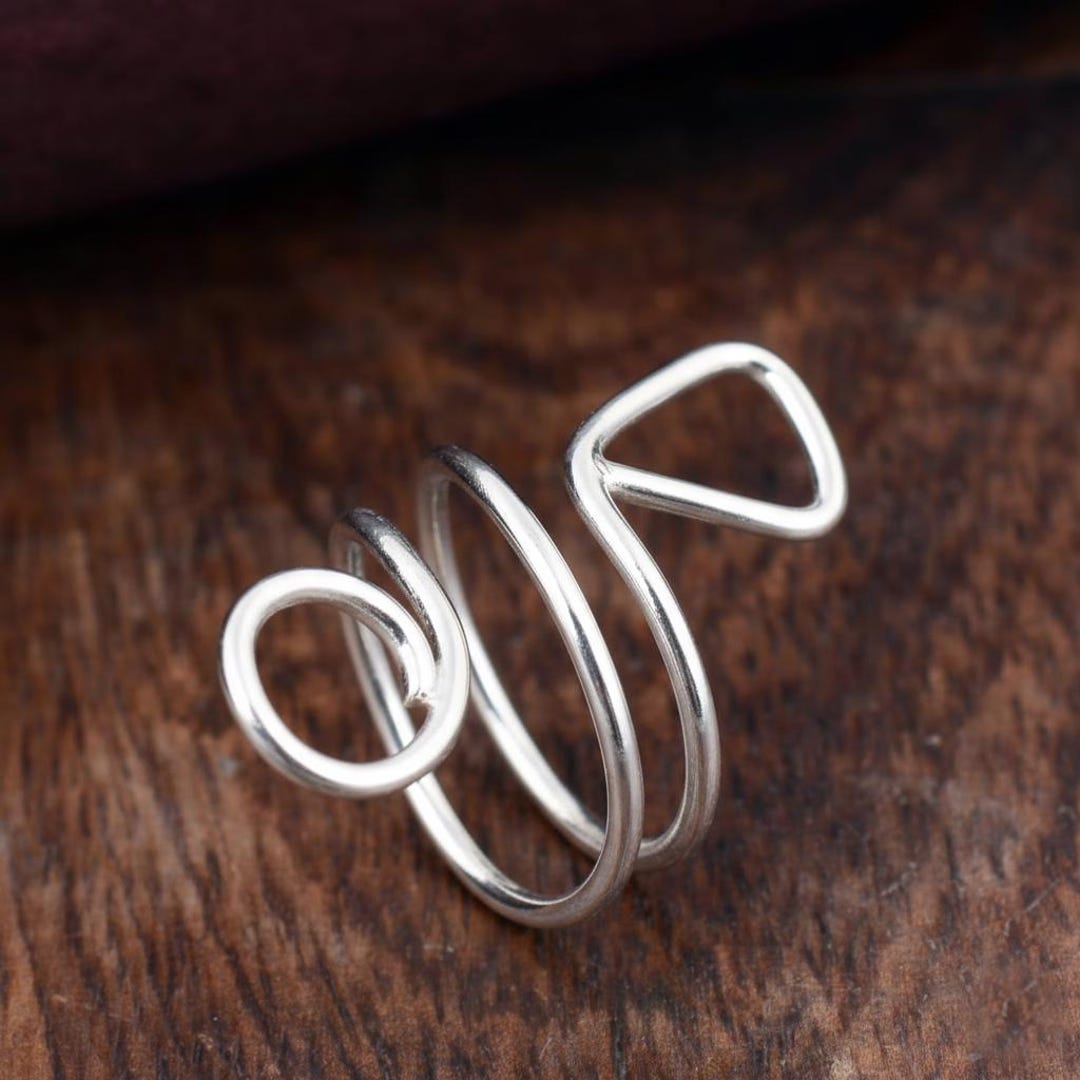 Handmade Sterling Silver Arthritis Ring: Knuckle Splint Ring - Etsy