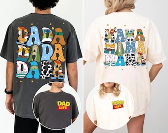 Disneyland Toy Story Mom Dad Shirt, Mother and Father Gift Shirt, Toy Story Family Trip Shirt, Disneyland Toy Story Land 2026 Trip