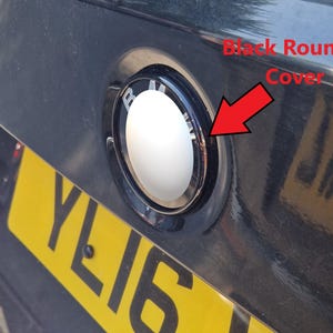 Gloss Black Roundel Cover for BMW 74mm Emblem (2, 3, 4 Series)