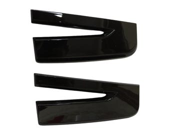 Emblème arrière noir brillant pour Leon MK3 5F 2012-21 Ibiza 6P 2015-17 Dechrome Blackout
