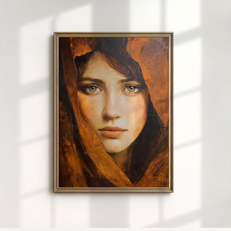 Rust Headscarf - Etsy