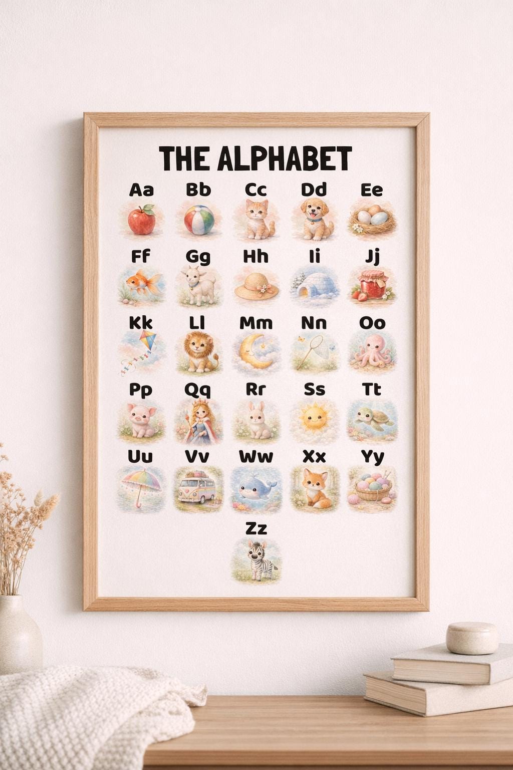 Alphabet Poster: Phonics First Sounds - Etsy Canada