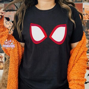 Spider-Man Across The Spider Verse Costume, Spider Man Halloween Cosplay Shirt, Spider Punk Shirt, Superhero Costume, Miles Morales Shirt image 4