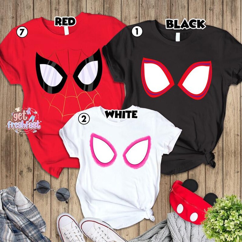 Spider-Man Across The Spider Verse Costume, Spider Man Halloween Cosplay Shirt, Spider Punk Shirt, Superhero Costume, Miles Morales Shirt image 3