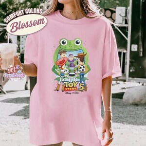 Disneyland Pixar Toy Story 5 T-shirt, You've Got A Friend In Me Shirt, Toy Story Characters Tee, Woody Buzz Jessie, Family Matching Trip Tee image 3