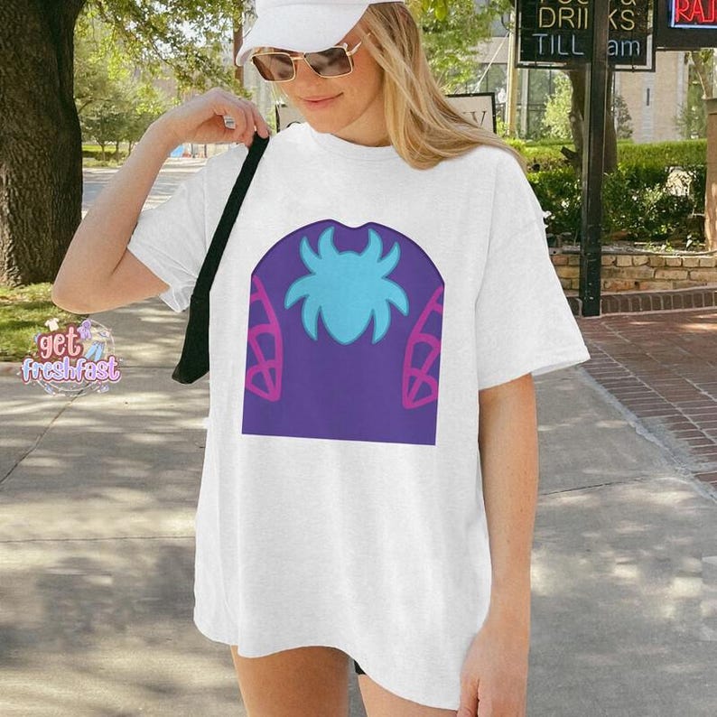 Spidey and His Amazing Friends Costume Halloween Shirt, Spider Man Costume Shirt, Miles Morales Ghost Spider Halloween, Halloween Group immagine 3