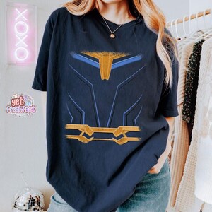Marvel Avengers Endgame Costume Halloween Shirt, Spiderman Ironman Captain America Shirt, Superheroes Cosplay Party 2026 Tee afbeelding 3