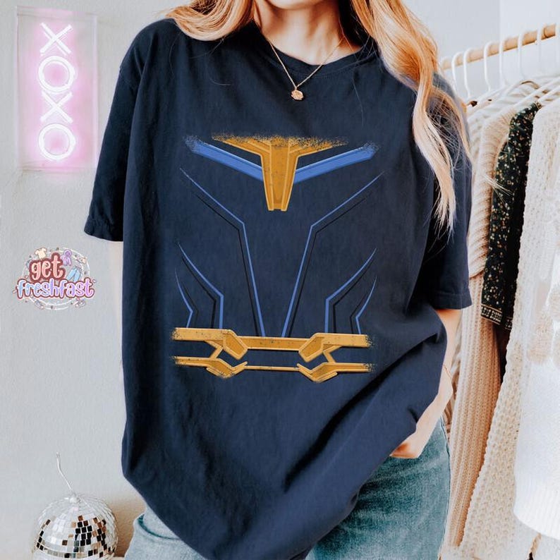 Marvel Avengers Endgame Costume Halloween Shirt, Spiderman Ironman Captain America Shirt, Superheroes Cosplay Party 2026 Tee afbeelding 3