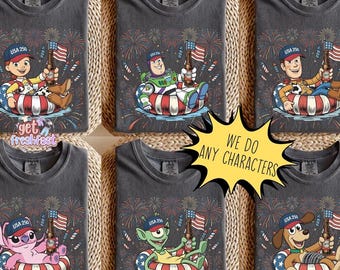 Custom All Characters Disneyland 250th USA Anniversary Shirt, Mickey And Friends Shirt, 1776-2026 Patriotic Tee, Disneyland Independence Day