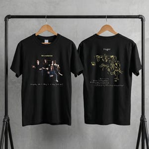 The Cranberries Linger Lyrics Unisex T-shirt | 90-tals merchandise för alternativ rockband