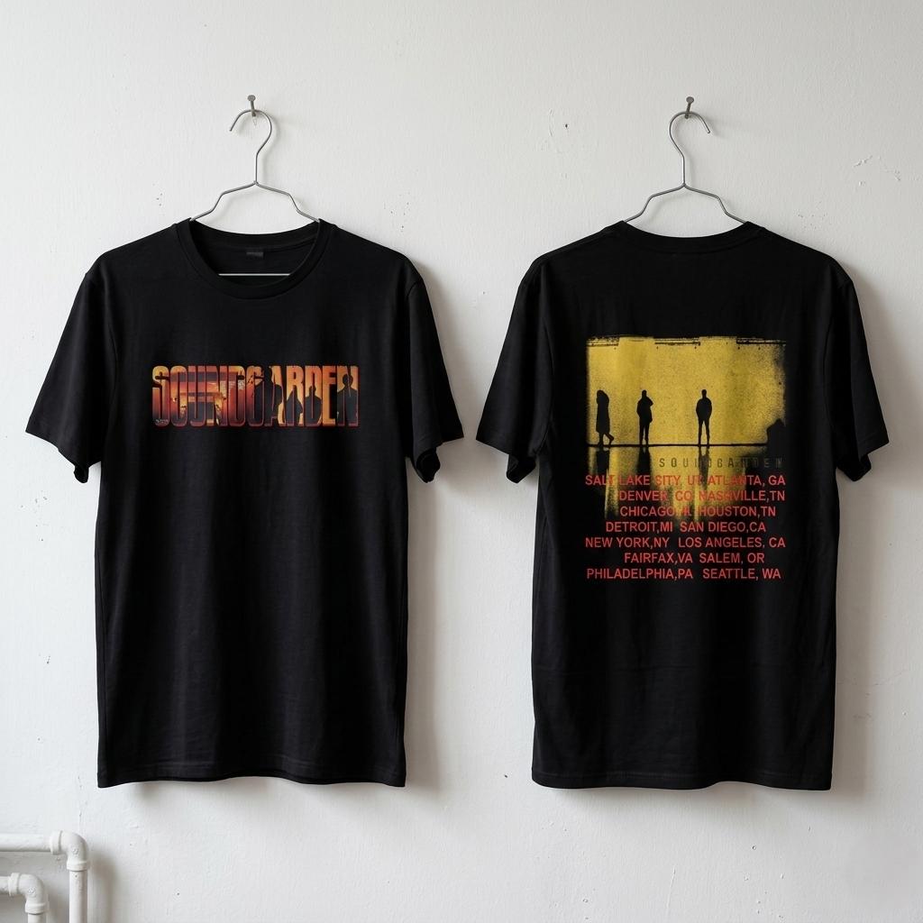 Soundgarden Down on the Upside US Tour Unisex T-shirt | 90s Grunge