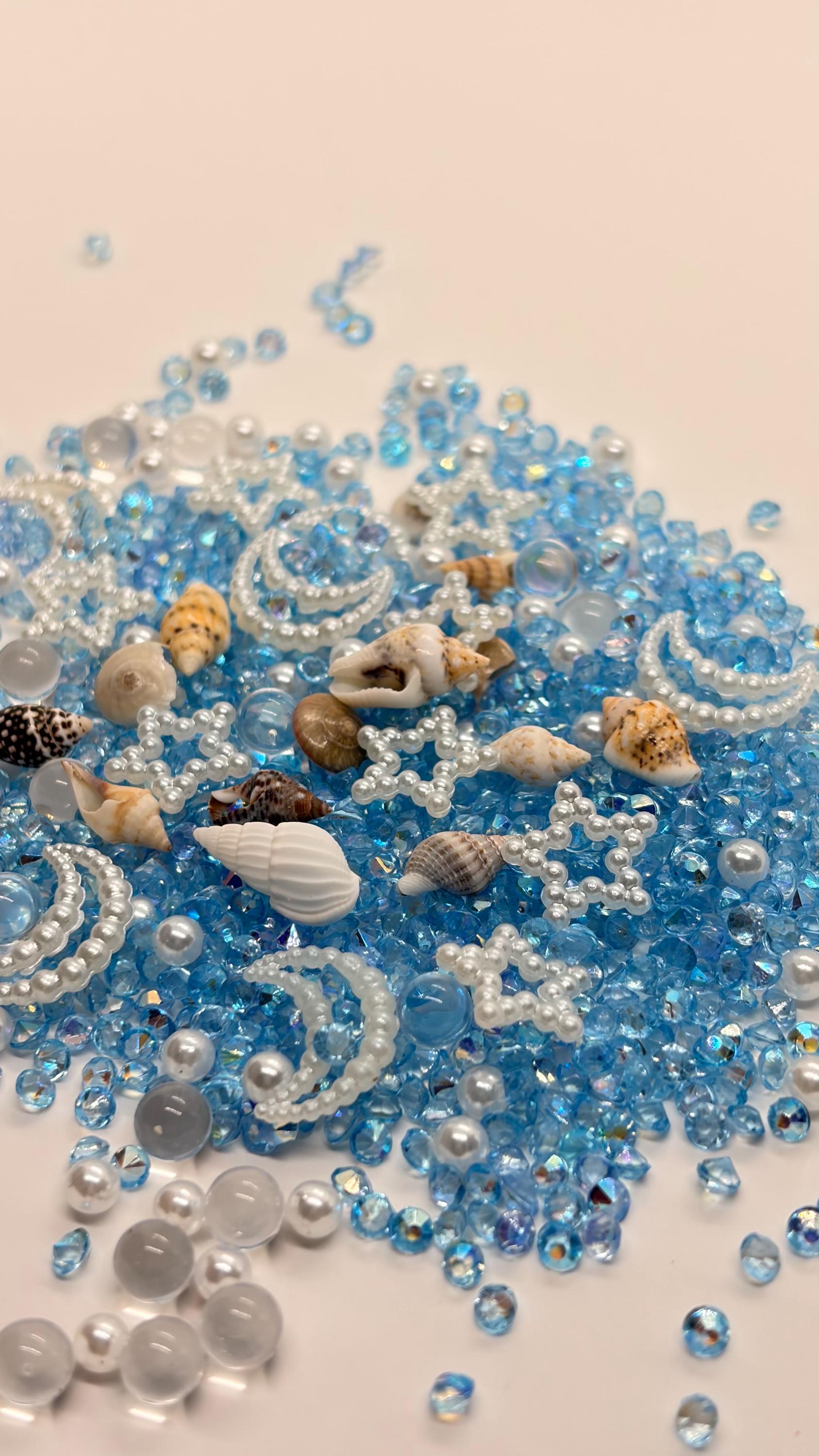 Ocean Dreams Confetti Mix - DIY, Moon, Bubble & Ocean Shell Resin ...