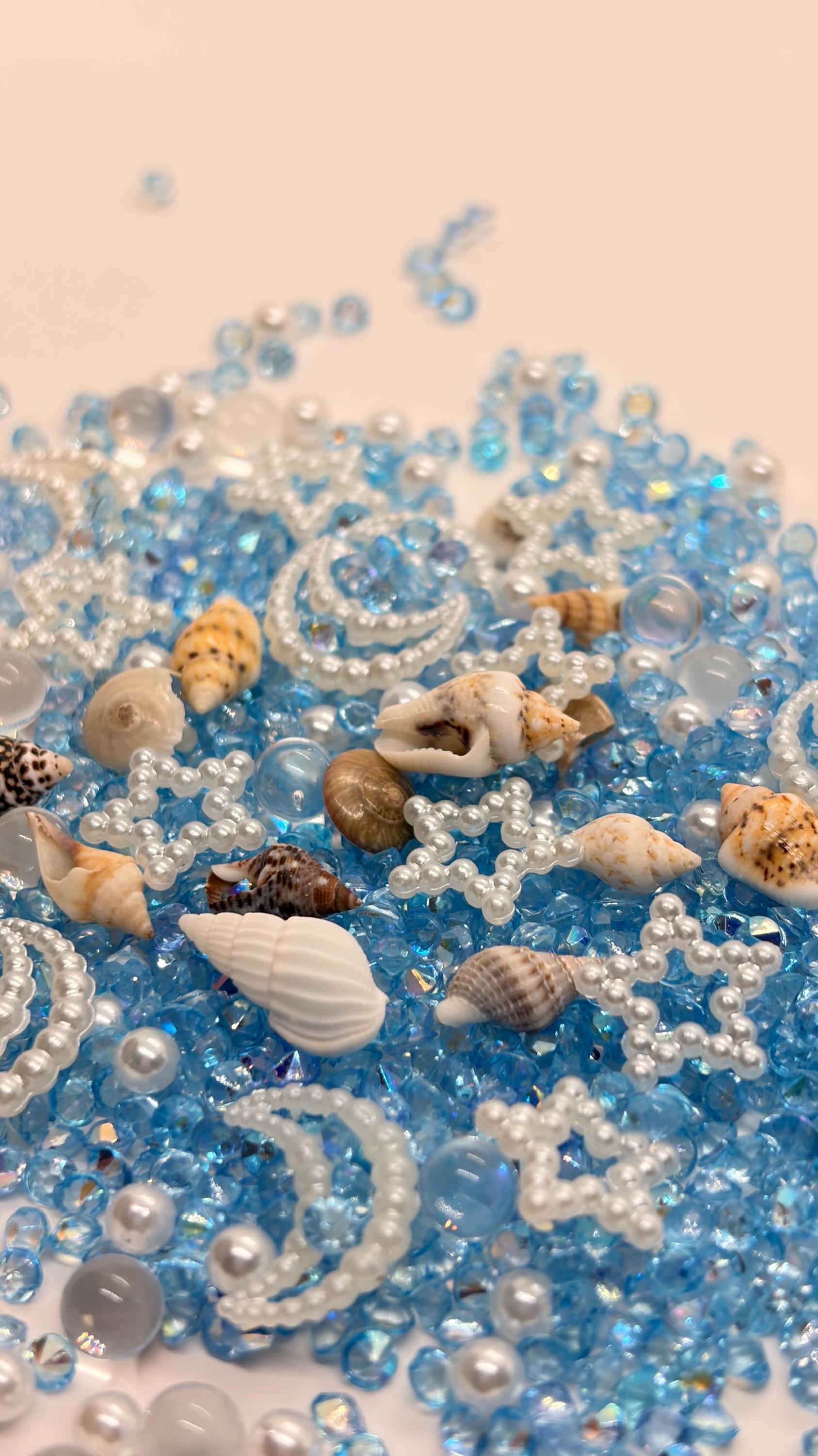 Ocean Dreams Confetti Mix - DIY, Moon, Bubble & Ocean Shell Resin ...