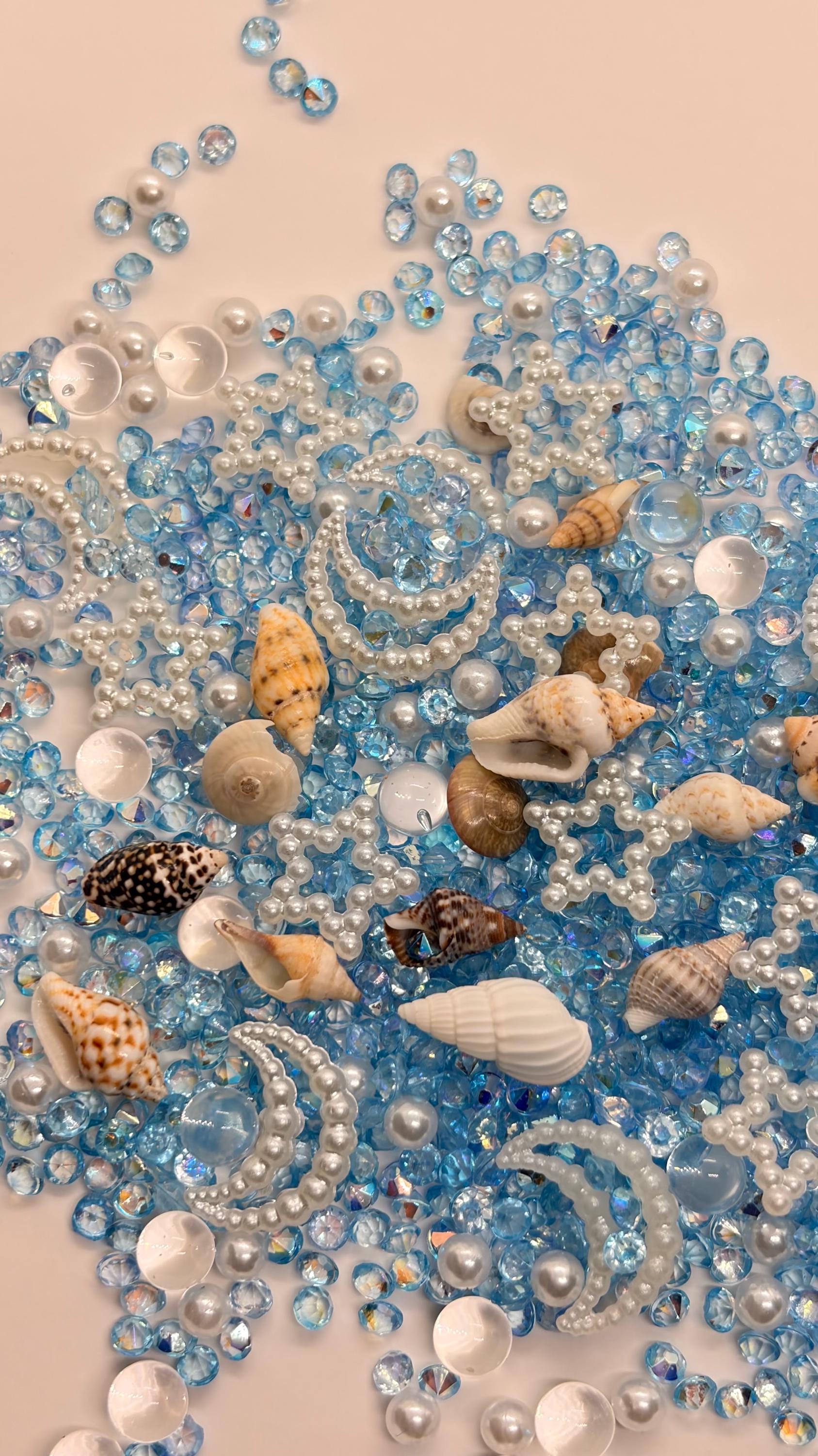 Ocean Dreams Confetti Mix - DIY, Moon, Bubble & Ocean Shell Resin ...