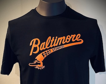 BALTIMORE FOOT STOMPERS - John Waters - Polyester - Divine - Pink Flamingos- Shirt
