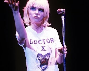 DOCTOR X T-SHIRT Debbie Harry - Blondie - New Wave - Punk - Classic Masked Wrestling