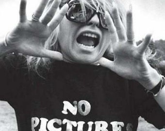 NO PICTURES Debbie Harry New Wave T-Shirt BLONDIE