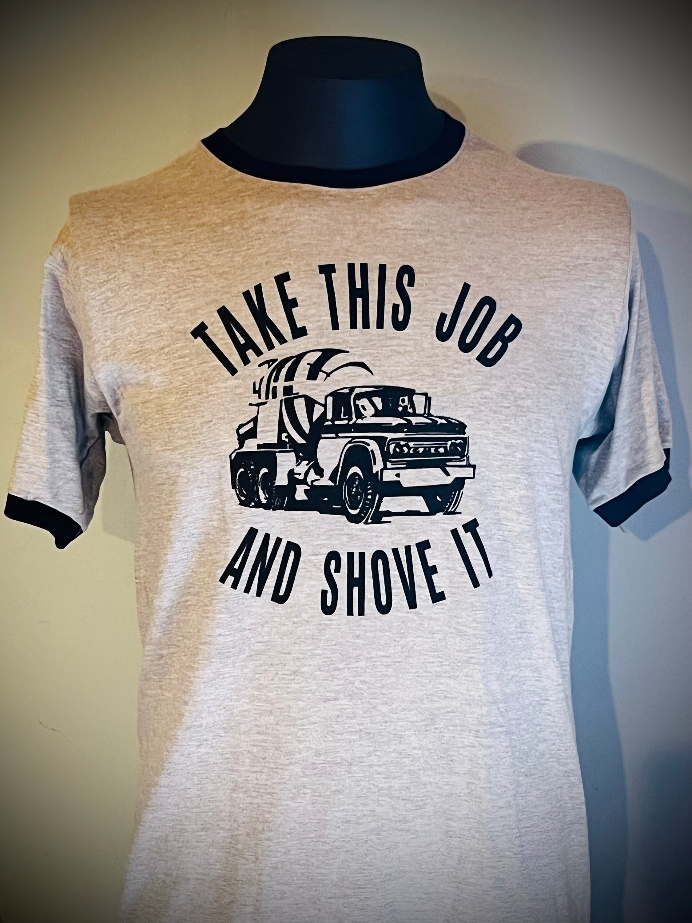 Take This Job and Shove Outlaw Country Retro T-shirt - Etsy