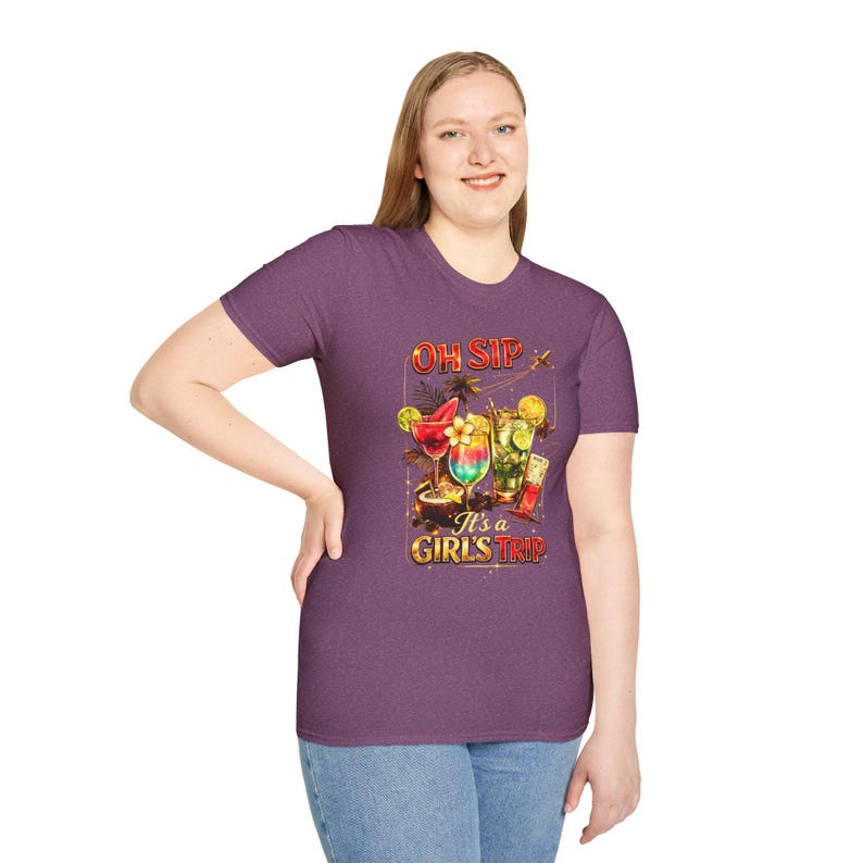 Mädchen Reise Tropisches Cocktail Shirt, Urlaubs Vibes T, Soft Life Bekleidung Bild 13