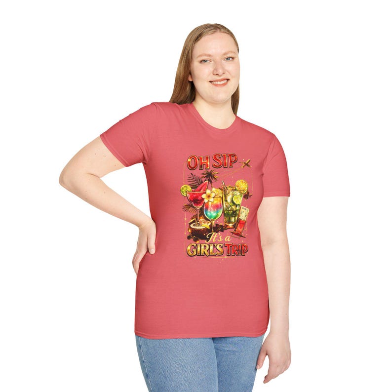 Mädchen Reise Tropisches Cocktail Shirt, Urlaubs Vibes T, Soft Life Bekleidung Bild 5