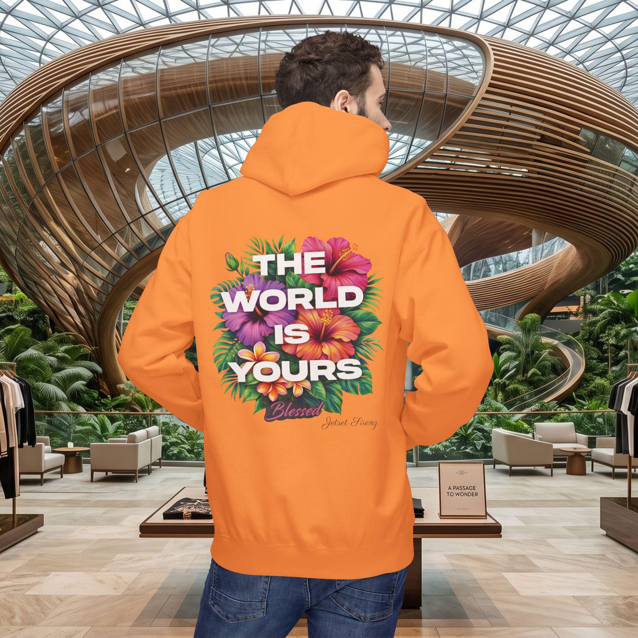 The World is Yours Hoodie - Etsy