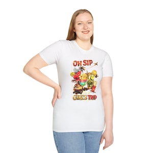 Mädchen Reise Tropisches Cocktail Shirt, Urlaubs Vibes T, Soft Life Bekleidung Bild 3