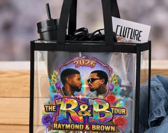 Raymond & Brown 2026 Tour durchsichtige Stadion-Einkaufstasche