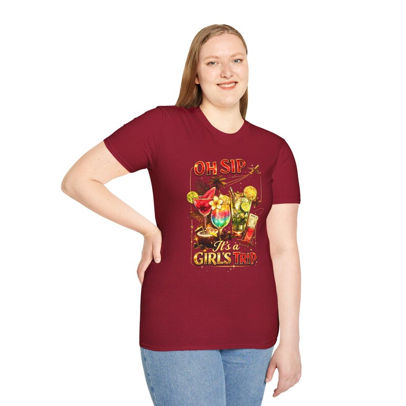 Mädchen Reise Tropisches Cocktail Shirt, Urlaubs Vibes T, Soft Life Bekleidung Bild 1