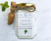 Bath Salt Soak- Vanilla Peppermint