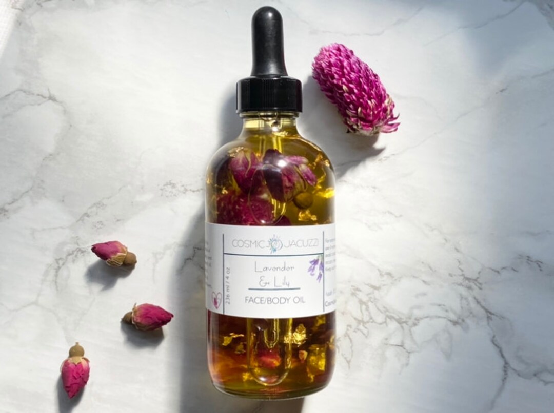 Lavender & Lily, Facial Oil, Hair Oil, Body Oil - Etsy